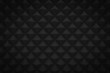 abstract black diamond triangle pattern background 3d rendering