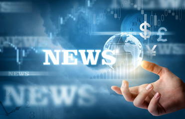 hand show business news.