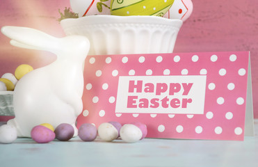 Wall Mural - Happy Easter still life