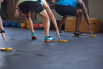 interval sprint routine for speed and agility in gym