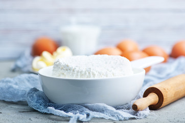 Canvas Print - ingredients for baking