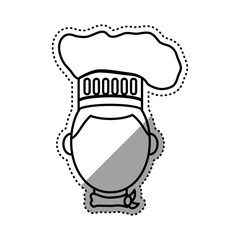 Wall Mural - Chef cartoon character icon vector illustration graphic design