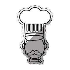 Poster - Chef cartoon character icon vector illustration graphic design