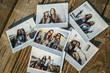 © Westend61 - Six instant photos of two best friends