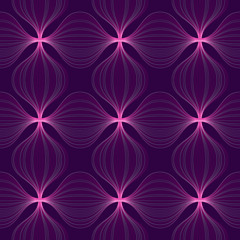 Poster - Abstract seamless pattern with lots of lines and waves.