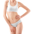 © Africa Studio - Beautiful young woman body on white background, closeup
