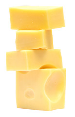 Canvas Print - cheese cubes