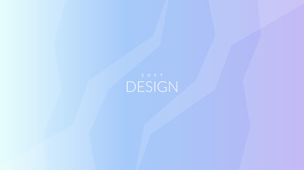 Wall Mural - Blurred soft color gradient horizontal background