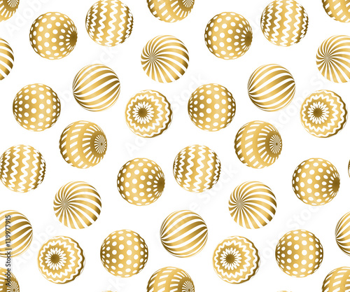 Abstract beads seamless pat...