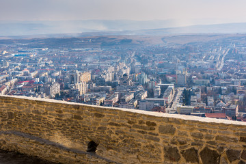 Amazing view from the old medieval fortress