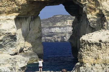 Blue window in Malta I