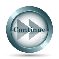 Sticker - Continue icon