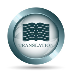 Sticker - Translation book icon