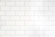 White tiles brick background