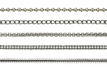 Collection Of Silver Chains