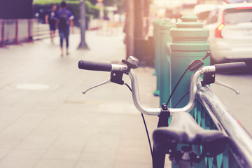 Wall Mural - Cycling City ride Bicycle urban lifestyle  Transportation