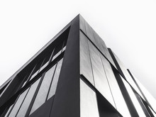 Architecture Detail Modern Facade Building Black And White