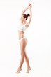 © master1305 - Young, slim, healthy and beautiful woman in white lingerie