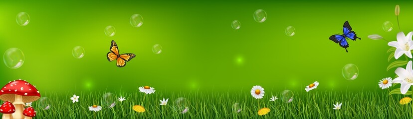 Sticker - Beautiful nature background