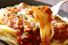 スパゲッティ ミートソース　Spaghetti With Meat Sauce
