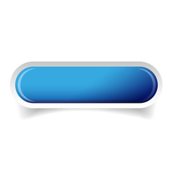 Poster - Blue glossy web bar button vector