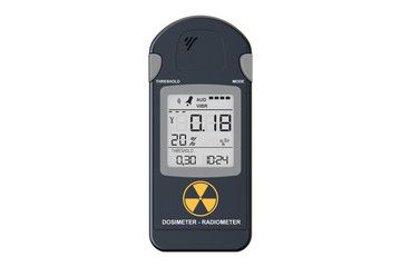 Poster - Gamma Radiation Personal Dosimeter, 3D rendering