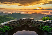 Scenic Overlook, Blue Ridge Mountains, North Carolina