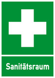 nrs18 NewRescueSign nrs - ks187 Kombi-Schild - Krankentrage / Erste-Hilfe -  first aid stretcher - Rettungszeichen grün - DIN A1 A2 A3 A4 Poster XXL -  g5101 Stock Illustration