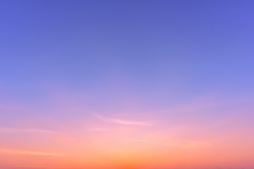 Wall Mural - sunset sky background