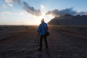 Wall Mural - Stokksnes