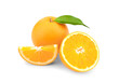 © Africa Studio - Fresh oranges, isolated on white