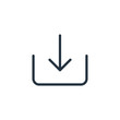 © salim138 - download line icon on white background