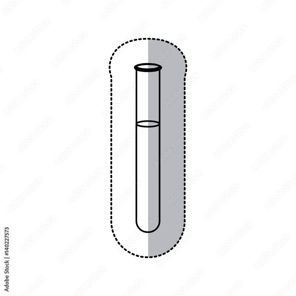 contour sample analysis icon, vector illustraction design Stock Vector ...