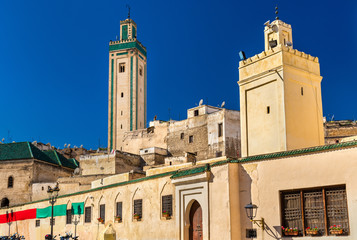 Poster - Rcif Mosque in Medina of Fes, Morocco