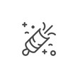 © motorama - Firecracker line icon