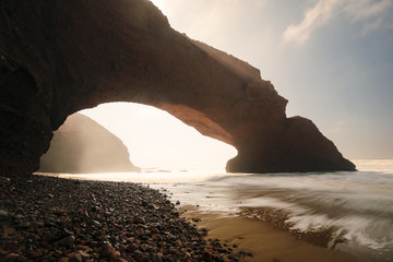 Wall Mural - Red arch beach Legzira, Souss-Massa Draa, Morocco