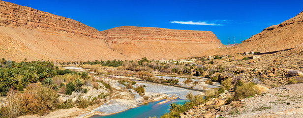 Canvas Print - Landscape of Ziz Valley, Morocco