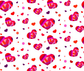 Poster - bright colored seamless pattern vector