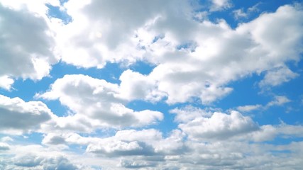 Wall Mural - the clear sky with a cloud