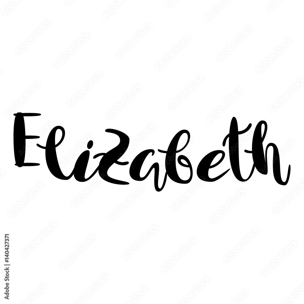 Elizabeth Text Elizabeth In Pretty Font