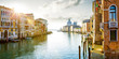 Panorama of Grand Canal in Venice, Italy