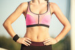 © grki - Young Fitness Woman Exercising. Living Healthy Lifestyle.