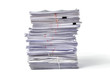 © skarie - Stack of Documents isolated on white background
