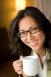 © digitalskillet1 - Happy and comfortable at home in the morning.