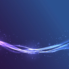 Abstract bright speed swoosh lines waves