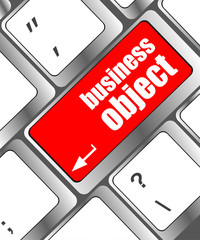 Leinwandbilder - business object - social concepts on computer keyboard, business concept
