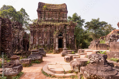 Fotografia My Son Sanctuary in Central Vietnam