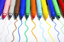 Colored Marker Pens