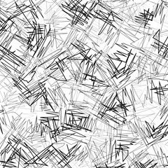 Leinwandbilder - Abstract art to use as geometric patterns, backgrounds, textures. Random irregular shapes . Disarrayed, chaotic abstract backdrop.
