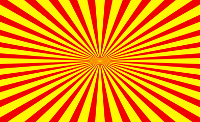 Poster - Abstract radial lines (starburst, sunburst) circular pattern